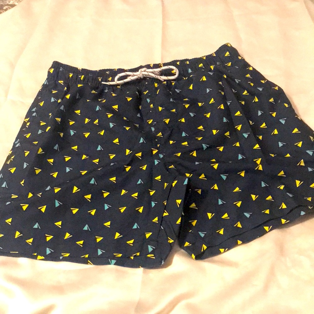 Mens Drawstring XL Swim Trunks